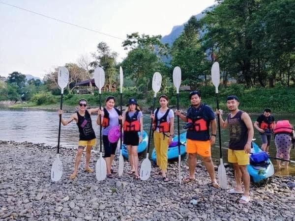 Lacasa Vang Vieng Hotel Kültér fotó